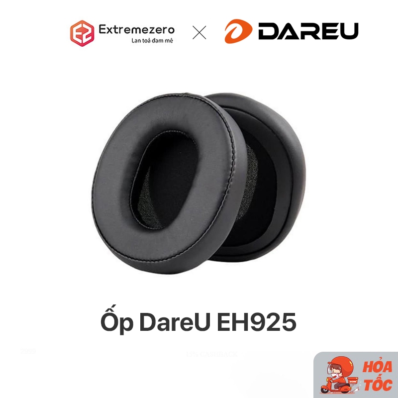 Combo 2 miếng đệm - ốp tai nghe Dareu 925 - dùng cho các loại Dareu EH925 / EH925S / EH925S Pro - Hàng chính hãng