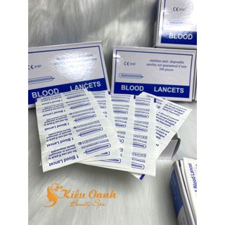 Kim chích mụn Blood Lancets ( hộp 200 cây )