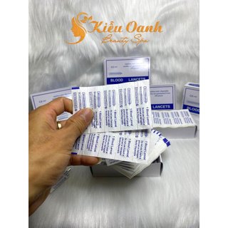 Kim chích mụn Blood Lancets ( hộp 200 cây )