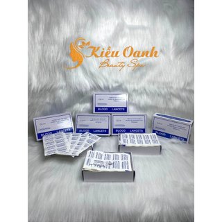 Kim chích mụn Blood Lancets ( hộp 200 cây )