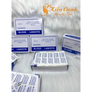 Kim chích mụn Blood Lancets ( hộp 200 cây )