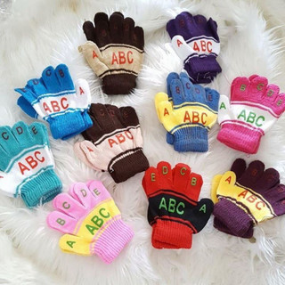 Bao tay len xỏ ngón cho bé 1-4 Tuổi in chữ ABC