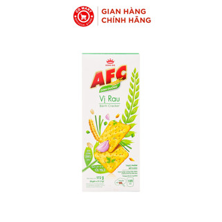 Bánh cracker vị rau AFC Dinh Dưỡng hộp