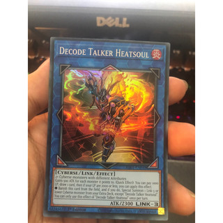 Thẻ bài yugioh : decode talker heatsoul - ra01-en048 - super rare