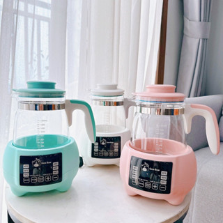   TẶNG KHAY HÂM SỮA  Ấm đun nước pha sữa bình đun nước Coco Bear hâm sữa cho bé 