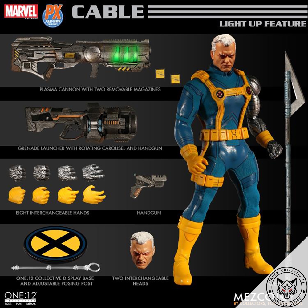 [Nhận order báo giá] Mô hình chính hãng Mezco: Cable PX