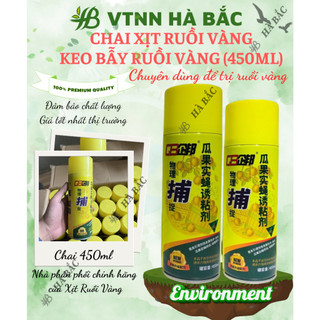 Bẫy ruồi vàng, keo dính ruồi, chai xịt ruồi vàng, hiệu quả tuyệt đối - chất lượng cao