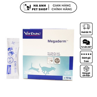 Gel dưỡng mượt lông Megaderm Virbac cho chó mèo