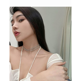 Vòng cổ đá mảnh LIZZY | ANHS Accessories