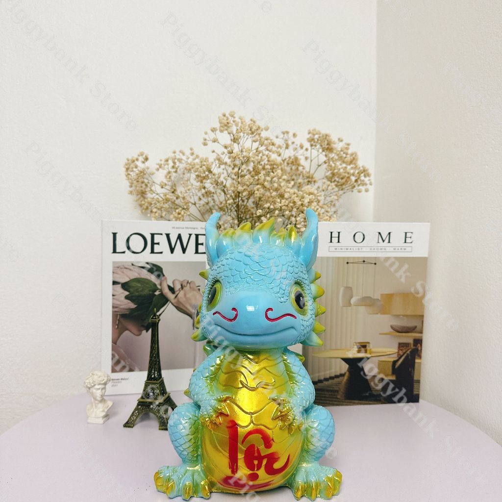 Ống Heo Tiết Kiệm Hình Rồng Năm Mới , RỒNG HOÀNG ĐẠO Trang Trí Phòng Khách - Piggybank Store PS05