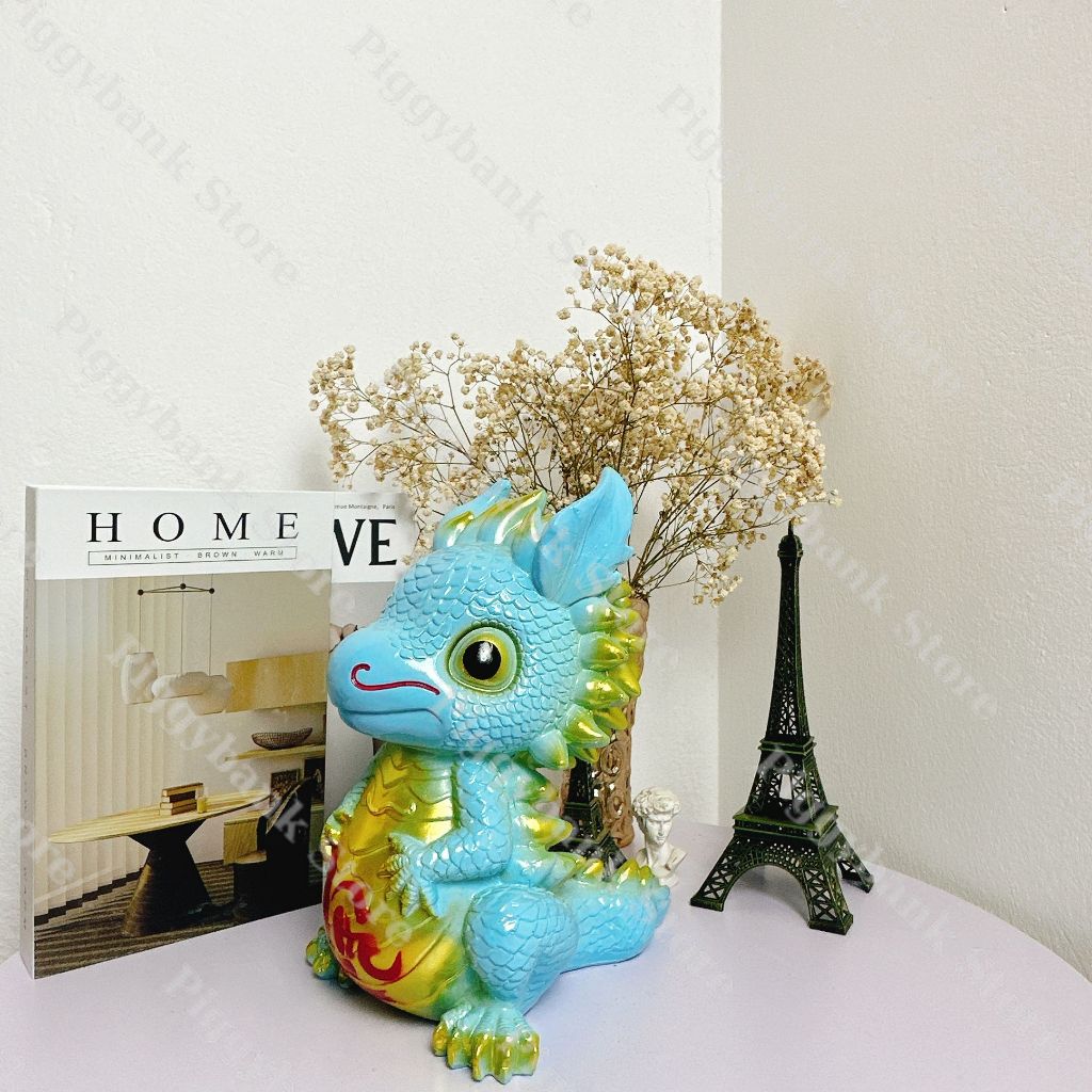 Ống Heo Tiết Kiệm Hình Rồng Năm Mới , RỒNG HOÀNG ĐẠO Trang Trí Phòng Khách - Piggybank Store PS05