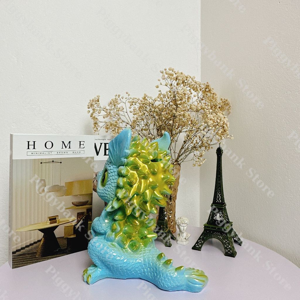 Ống Heo Tiết Kiệm Hình Rồng Năm Mới , RỒNG HOÀNG ĐẠO Trang Trí Phòng Khách - Piggybank Store PS05