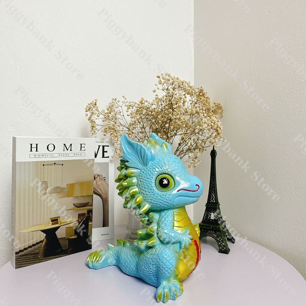 Ống Heo Tiết Kiệm Hình Rồng Năm Mới , RỒNG HOÀNG ĐẠO Trang Trí Phòng Khách - Piggybank Store PS05