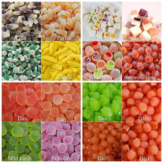 2kg kẹo chip chip đủ vị