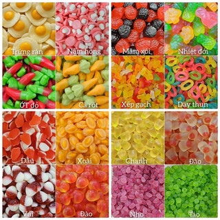 2kg kẹo chip chip đủ vị