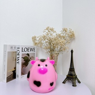 Heo đất tiết kiệm , lợn đất tiết kiệm bò sữa cute - piggybank store ps38