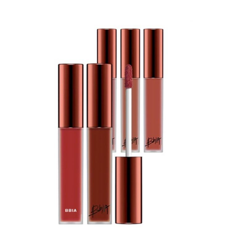 Son Bbia 25- TẶNG CỌ SON màu đỏ nâu đất, Son Bbia Last Velvet lip tint