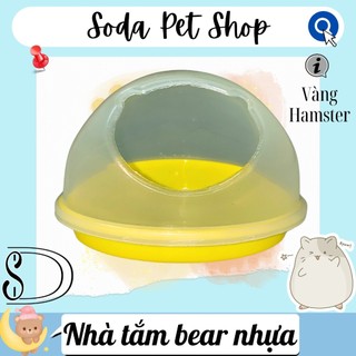 Nhà Tắm Bear Nhựa Cho Hamster