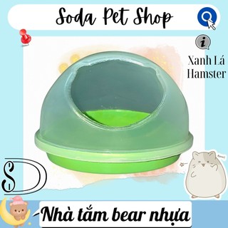Nhà Tắm Bear Nhựa Cho Hamster