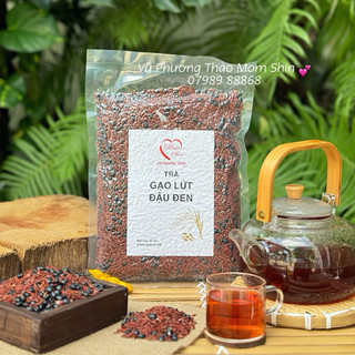 TRÀ GẠO LỨT ĐẬU ĐEN MOM SHIN | Mát Sữa Lợi Sữa | Vũ Phương Thảo Mom Shin | Shop Mẹ Thảo Mẹ Shin Min