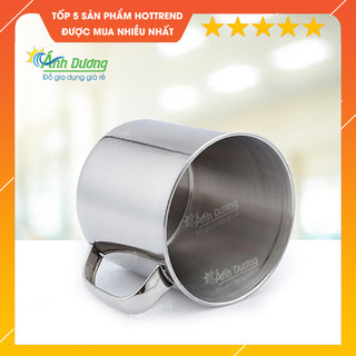 Cốc inox, ca inox 7cm dày dặn- siêu bền tiện lợi cho dã ngoại