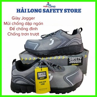 Giày bảo hộ lao động safety jogger aak s1p low siêu nhẹ chống tĩnh điện - chống đinh - mũi chống dập ngón