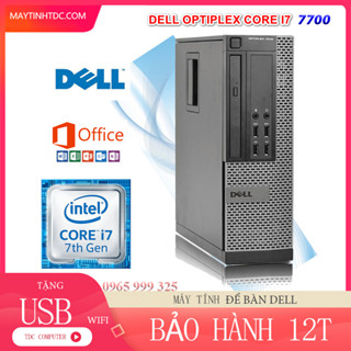 Máy tính để bàn DELL OPTIPLEX Core i7 7700 | RAM 32GB | SSD 512GB.Bảo hành 12 tháng 1 đổi 1