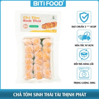 Chả tôm sinh thái tài thịnh phát gói 200gr không chất bảo quản sạch