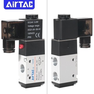 Van 3V210-08, Van điện từ khí nén 3 đầu 2 hướng tiện dụng 12v 24v 110v 220v