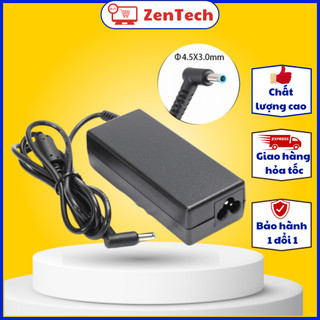 Sạc laptop hp envy 19.5v 3.33a 65w pavilion chromebook stream spectre - chân kim nhỏ xanh - new zin