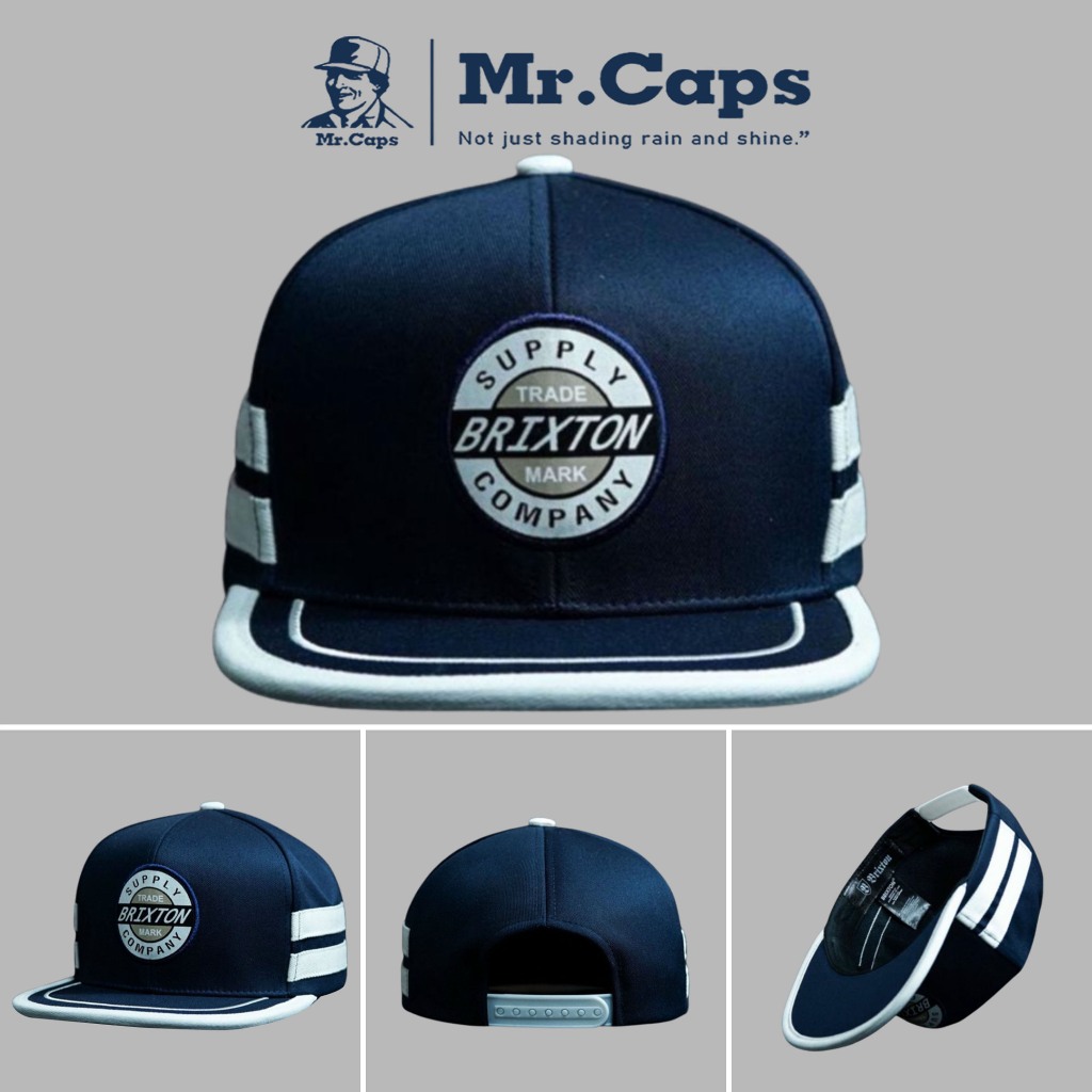 Nón snapback nam hiệu Brixton - Mũ lưỡi trai snapback phong cách hiphop mạc da tròn brixon cho cả nam nữ MrCap SBX02