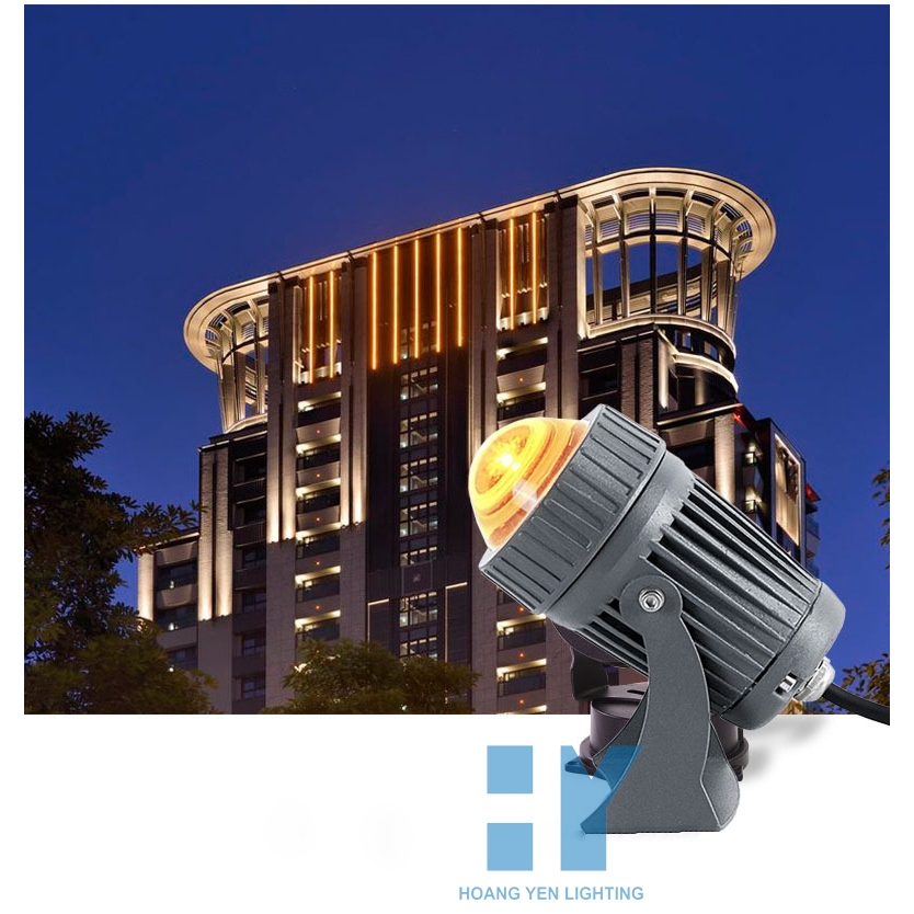 Đèn rọi cột con chuột 12w đèn rọi cây đèn rọi chiếu điểm đèn rọi tiểu cảnh sân vườn đèn cắm cỏ ngoài trời chống nước