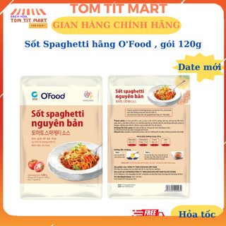 Sốt Spaghetti hãng O'Food, gói 120g