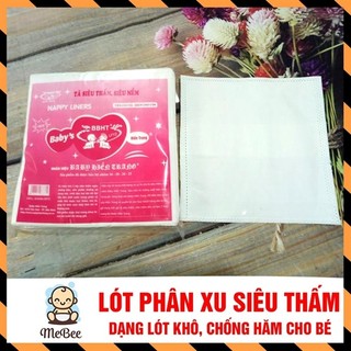 Bịch 10 miếng lót phân su chống thấm tiện lợi