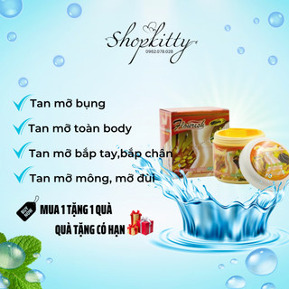 Cao tan mỡ gừng Flourish giảm mỡ bụng giảm mỡ đùi bắp tay bắp chân săn chắc da tan mỡ body hiệu quả