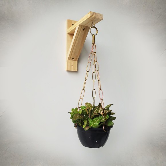 kệ gỗ treo chậu cây cảnh mini xinh decor trang trí nhà cửa