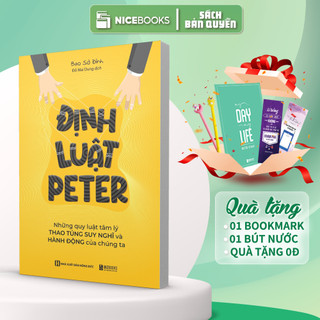 Sách định luật peter: những quy luật tâm lý thao túng suy nghĩ và hành động của chúng ta