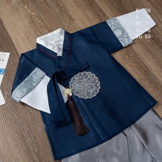 BỘ HANBOK BÉ TRAI ( ảnh tự chụp 100% )