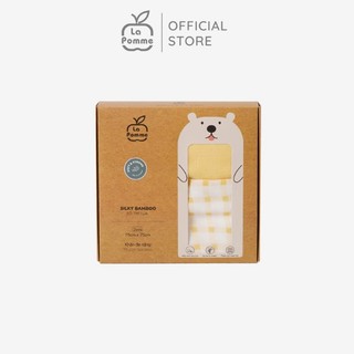 K002 set 2 khăn sữa sợi tre lụa la pomme phối màu