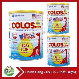 Sữa Coloscare 0+ 1+ 2+ 800g [Date 2026]