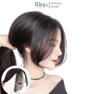 Tóc Giả Mái Bay 2 Bên Tóc Thật Che Hói Phủ Đỉnh WINA - Tóc Thật 100%