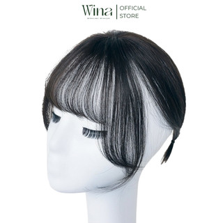 Tóc Thật 3D WINA Ngôi Ngang Mái Thưa 30cm MD-003