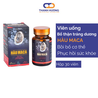 Hàu MACA Bổ Thận Tráng Dương Tăng Cường Sinh Lý - Hộp 30 viên (Date 10/2024)