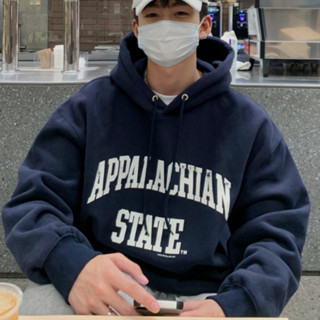 Áo hoodie nam form rộng nỉ bông APPALACHIAN, áo nỉ hoodie nam thời trang trẻ trung mặc đi chơi đi học mùa đông