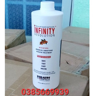 Phục Hồi Tóc tẩy- hư tổn  Keratin  INFINTY 1000ml   ( chính hãng)"