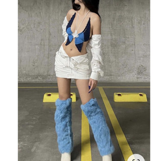 Lông 5cm-9cm VIỀN CỔ, VIỀN TAY ÁO lông dài 50mm, 90mm, Vải tơ rán, tóc tơ cho Doll KPOP lông 5cm, 9cm