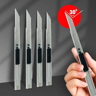 Dao rọc giấy Thiên Long - Khóa tự động thông minh (Vỉ 1 cây)