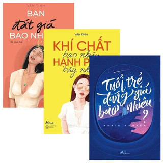 Sách Combo 3 Cuốn: Khí Chất Bao Nhiêu, Hạnh Phúc Bấy Nhiêu - Tuổi Trẻ Đáng Giá Bao Nhiêu - Bạn Đắt Giá Bao Nhiêu?