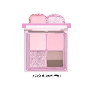 Phấn Mắt 4 Ô Peripera Ink Pocket Shadow Palette (6.4g)