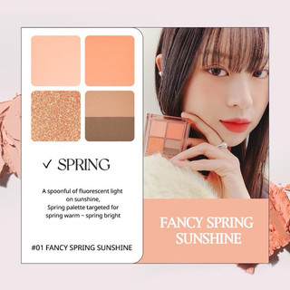 Phấn Mắt 4 Ô Peripera Ink Pocket Shadow Palette (6.4g)